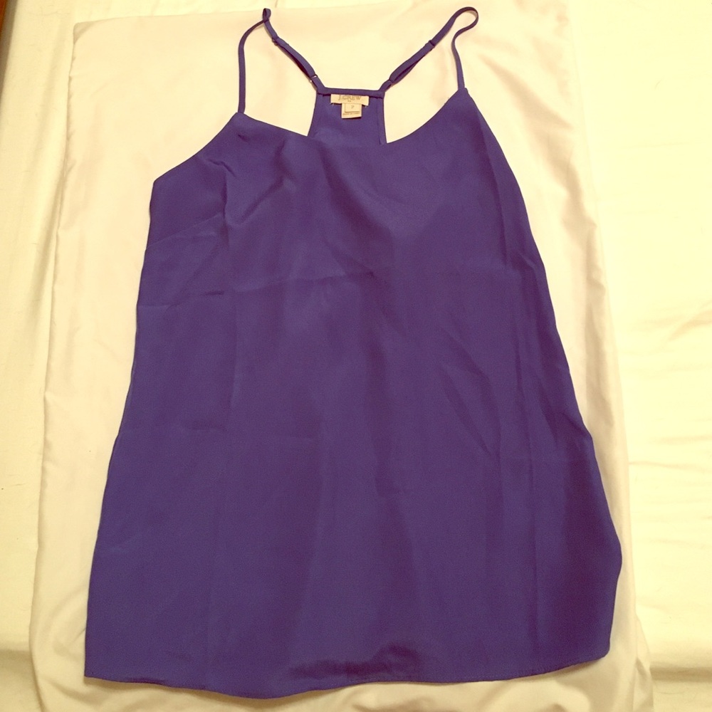 J Crew Cami - Royal Blue NWOT